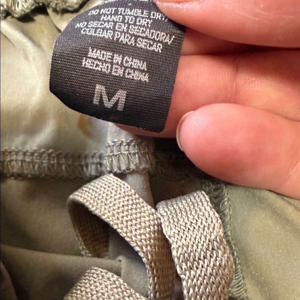 Alphalete Olive Athletic Shorts​ - Picture 3 of 5